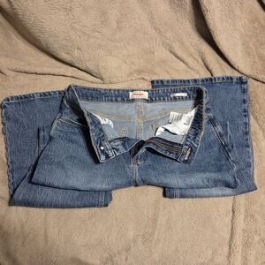 Wrangler Women's Blue Jeans High Rise Flare Size 12/32